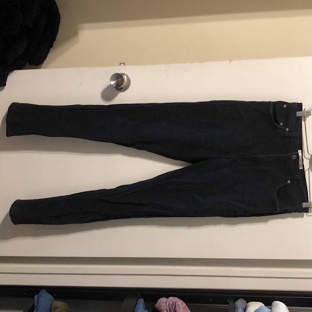 Reformation black denim size 29